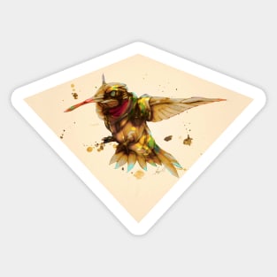 ANDROID HUMMINGBIRD Sticker